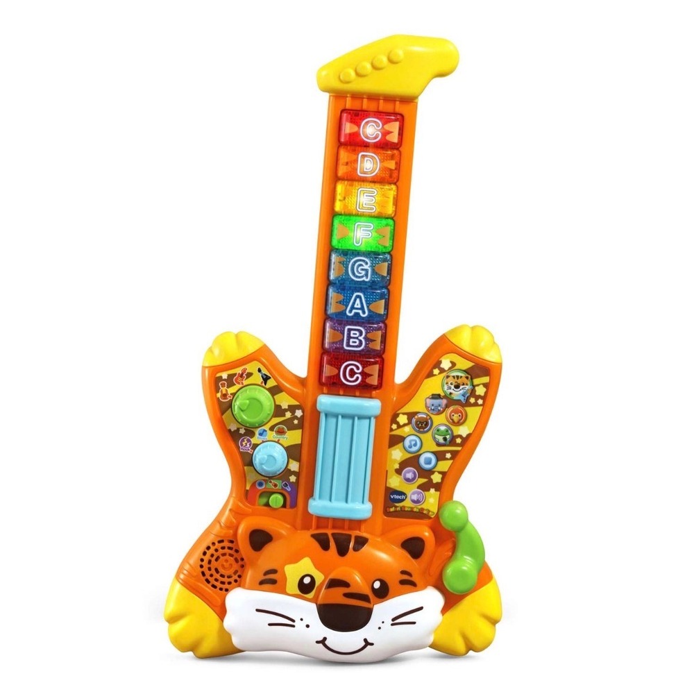 VTech Zoo Jamz Tiger Rock Guitar Toddler Kids Learning Toy‎